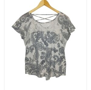 Xhilaration Paisley Print Women's Top